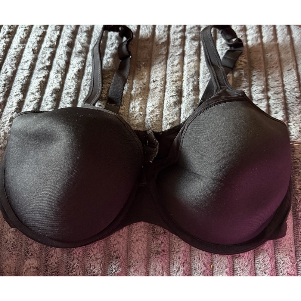 Bali Womens One Smooth U Ultra Light, Underwire T-Shirt BraSz 38DD black A3-220
